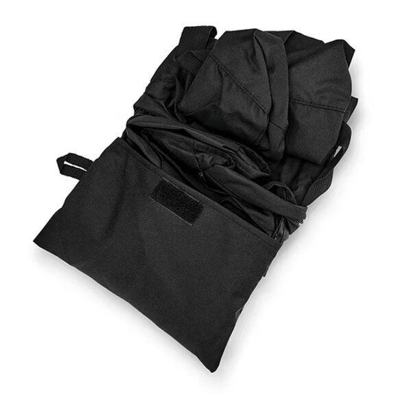 Samsonite Packable Foldaway Tote 8.5" x2" - Black - Picture 2 of 4